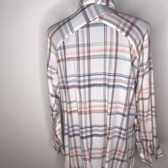 Love Stitch Womens Deja Button Up Shirt Multicolor - Picture 2 of 5